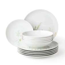 Сервіз обідній Seltmann Meadow Grasses Green для 6 осіб, тарілки та посуд