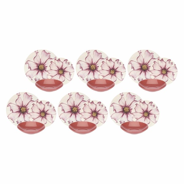 Сервіз обідній Rose&Tulipani Cosmea для 6 осіб, столовий посуд для святкових обідів