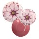 Сервіз обідній Rose&Tulipani Cosmea для 6 осіб, столовий посуд для святкових обідів