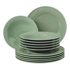 Сервіз обідній Seltmann Beat Color Glaze для 6 осіб, посуд для святкових та буденних прийомів їжі