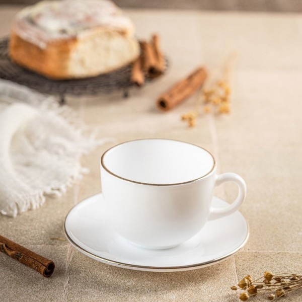 Сервіз кавовий, Kinghoff Opal KH-1929, 6 чашок зі блюдцями — для подачі кави гостям
