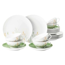 Сервіз кавовий Seltmann Meadow Grasses Green для 6 осіб, зелені трави