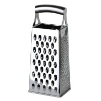 Терка кухонна Basic Kitchen 10x8x25 см для подрібнення овочів та сиру