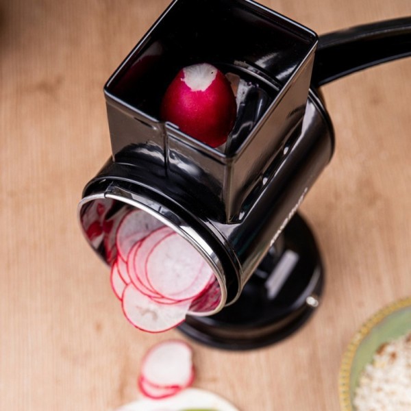 Терка-терочник, KingHoff KH-1951 — барабанна для тертя овочів, горіхів, сиру, для приготування салатів та страв