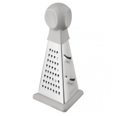 Терка кухонна Kinghoff KH-1987, трьохстороння — для натирання сиру, овочів, цитрусів