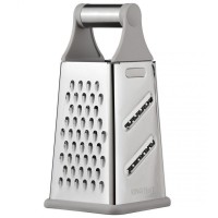 Терка Kinghoff KH-1992, чотиристороння для овочів і сиру, кухонний інструмент