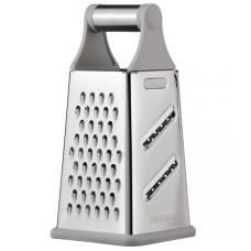 Терка Kinghoff KH-1992, чотиристороння для овочів і сиру, кухонний інструмент