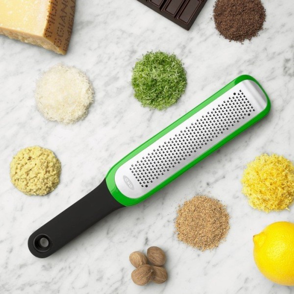 Tarka ręczna OXO Good Grips oczka S żółto-czarna — do kuchni