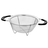 Cedzak kuchenny Brunbeste BB-1092 stalowy durszlak 22,5 cm do kuchni