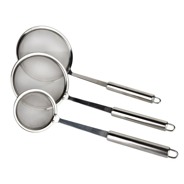 Сито кухонне Basic Kitchen 12,4 см з ручкою для процежування та просіювання