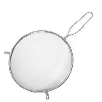 Друшляк, Hendi, Profi Line 637500 — металеве сито Ø240 мм зі сталевими ручками, для проціджування та промивання