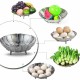 Koszyk parowy do warzyw KiNGHOFF KH-3313 – sitko do gotowania na parze 28 cm