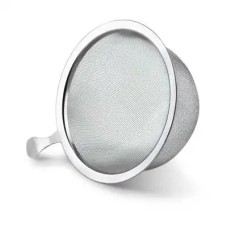 Sitko do zaparzania Basic Steel 8,5x6 cm do kuchni