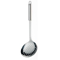 Ложка-цедка, KELA, Rondo 35 см, сталеве сито для відціджування макаронів та овочів
