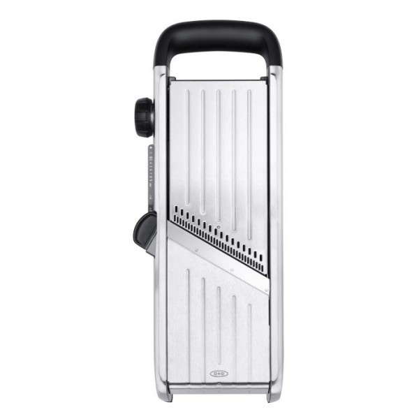 Кухонний прилад OXO mandolina szefa, чорна, для нарізки овочів і фруктів, STL