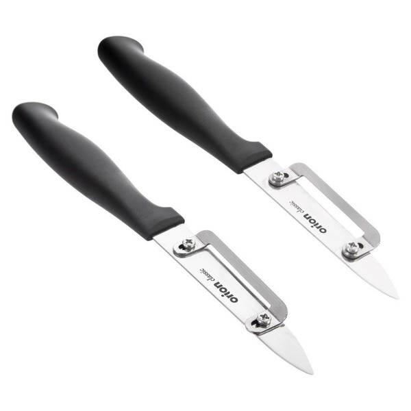 Обірочка, Orion 831178 — ніж для чищення овочів і фруктів, вертикальний сталевий 19 см