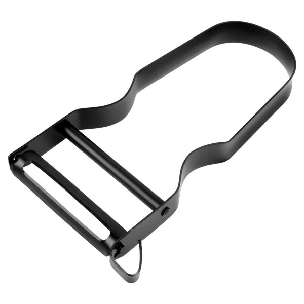 Овочечистка, EXCELLENT HOUSEWARE 259740, обертач для овочів і фруктів 11.5 см, сталевий чорний (для кухні)