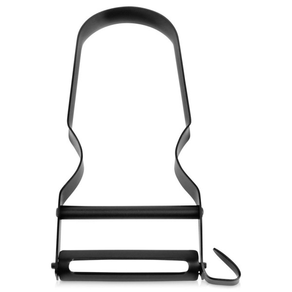 Овочечистка, EXCELLENT HOUSEWARE 259740, обертач для овочів і фруктів 11.5 см, сталевий чорний (для кухні)