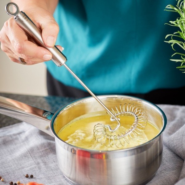 Кухонна віничок Roesle Trzepaczka spiralna 22cm для збивання та змішування інгредієнтів Кухонна віничок Roesle Trzepaczka spiralna 22cm для збивання та змішування інгредієнтів