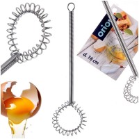 Trzepaczka do ubijania jajek Orion 141048 (stalowa, 15 cm)