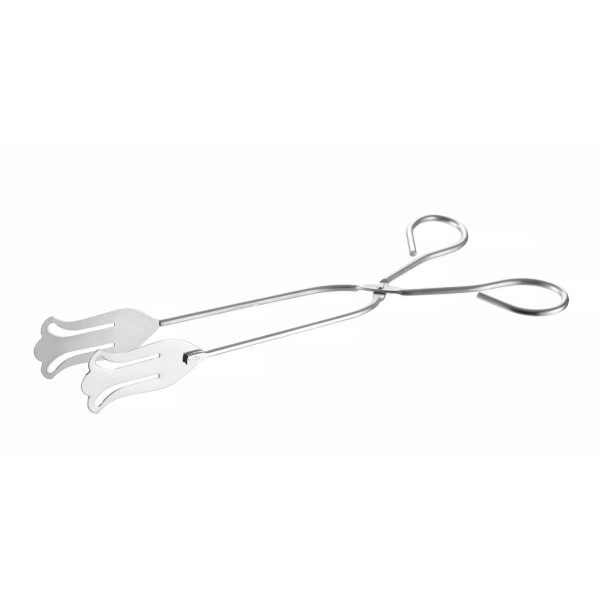 Кухонні щипці, Hendi 171622, сталеві 280 мм — для кондитерської подачі і накладання їжі