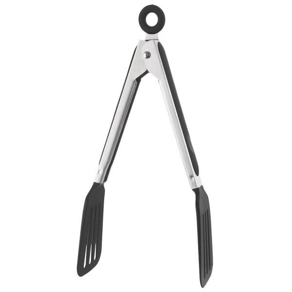 Кухонні щипці Orion 143913, сталеві 26 см — для перевертання та сервірування їжі