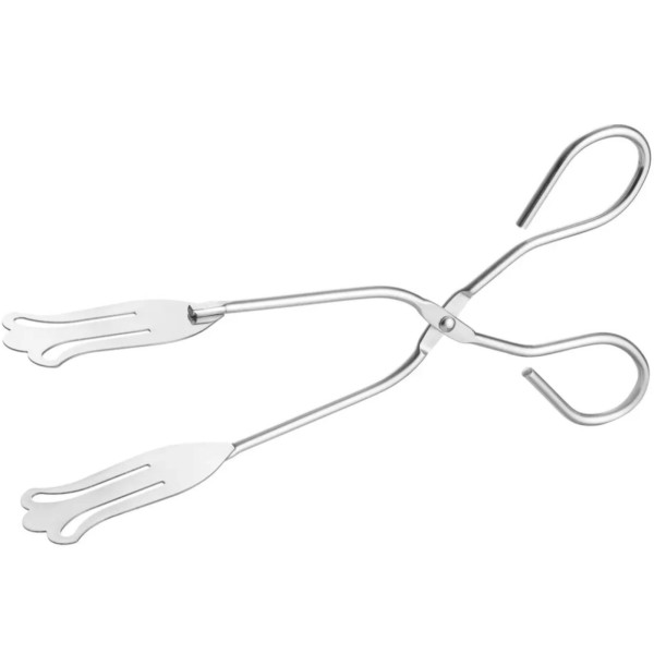 Кухонні щипці, Hendi 171608, сталеві 220 мм — для подачі й сервування десертів