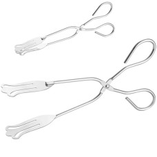 Кухонні щипці, Hendi 171608, сталеві 220 мм — для подачі й сервування десертів