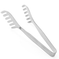 Кухонні щипці, Hendi 523216, для спагеті зі сталі нержавіючої, довж. 200 мм — для подачі й сервірування