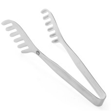 Кухонні щипці, Hendi 523216, для спагеті зі сталі нержавіючої, довж. 200 мм — для подачі й сервірування