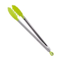 Szczypce kuchenne Kinghoff KH-3672 nylonowe 30,5 cm zielone do gotowania
