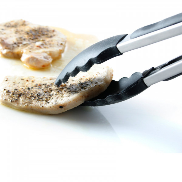 Szczypce do serwowania silikonowe uniwersalne 300mm - Hendi 171318