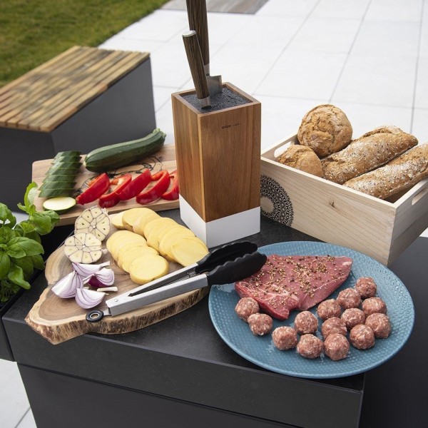 Кухонні щипці, ORION, 27 см сталеві — для перевертання й сервірування страв