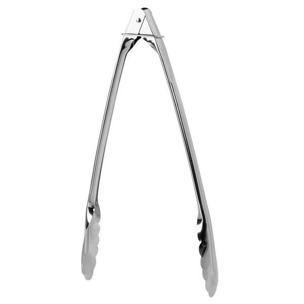 Кухонні щипці VILDE 259685, сталеві 30 см — для смаження та сервірування