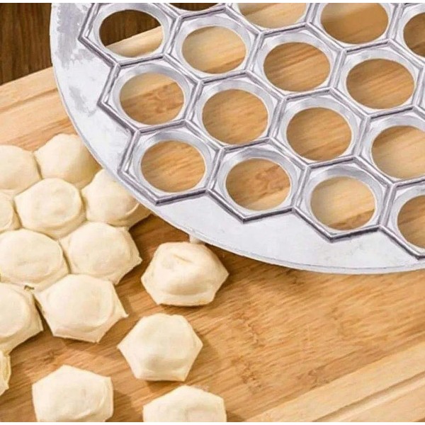 Форма для вареників, Brunbeste BB-2880 — метал, для ліплення і вирізання пиріжків (pierogownica)