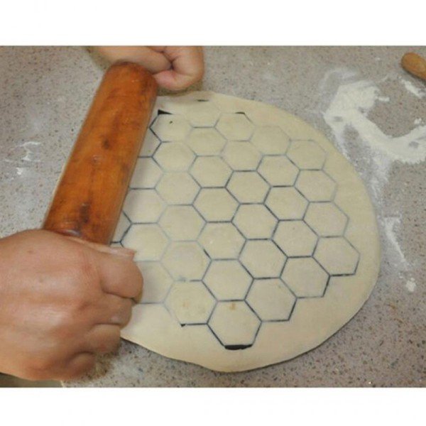 Pierogownica, FORMA E-8146, wykrawacz do pierogów/uszek/pielmieni, stalowa