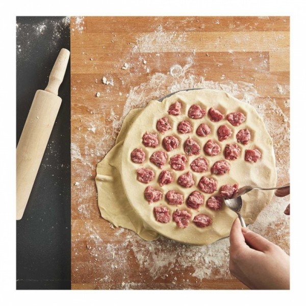 Pierogownica, FORMA E-8146, wykrawacz do pierogów/uszek/pielmieni, stalowa