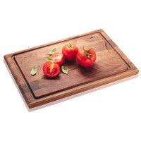 Дошка для нарізання GEFU Enno з горіхового дерева 37х25 см для кухні Дошка для нарізання GEFU Enno з горіхового дерева 37х25 см для кухні