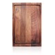 Deska do krojenia GEFU Enno z drewna orzechowego 37x25 cm do kuchni