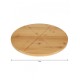 Deska do krojenia i serwowania Kinghoff KH-1565 bambusowa taca do pizzy 35 cm