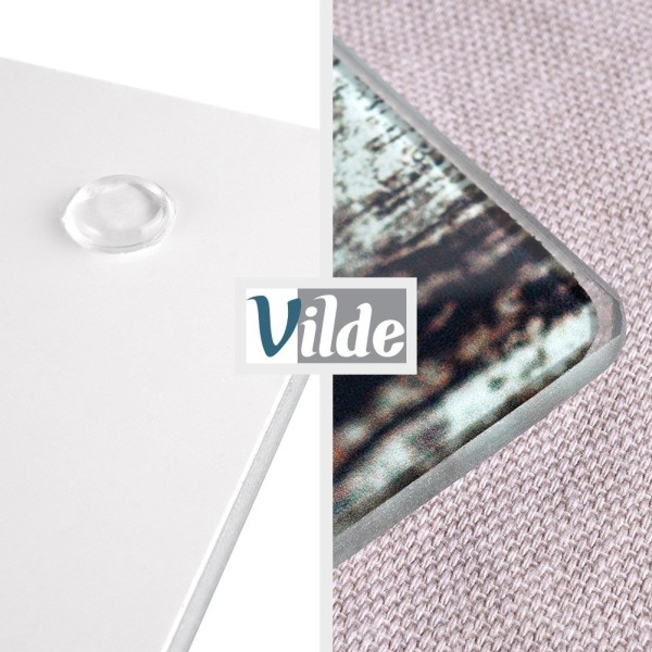 Доска для нарізки та захист плити, VILDE 259679, скляна 60×52 см (кухонна)