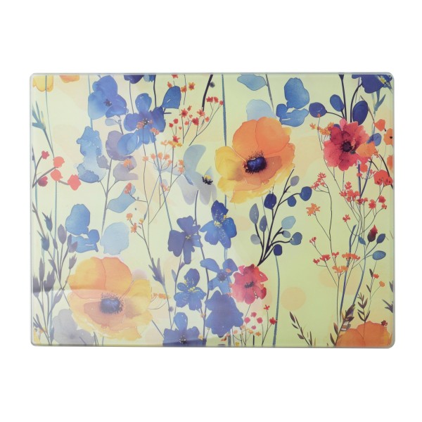 Дошка для нарізки, Aria, скляна 30×40 см — для кухні, захист робочої поверхні