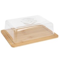 Deska do krojenia Brunbeste BB-2563 drewniana z pokrywą do serwowania