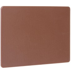 Deska do krojenia HACCP GN 1/1 530x325 mm brązowa do mięsa i wędlin