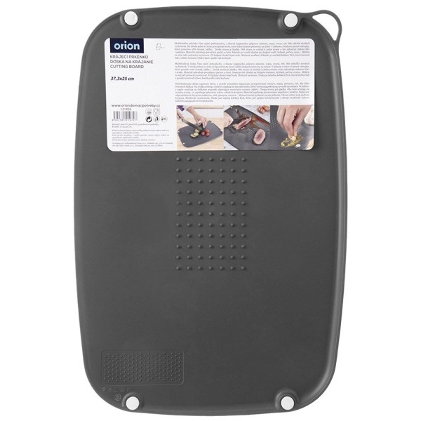 Дошка для різання, Orion, ELA двостороння з виступами 37.5x25 см — кухонна для щоденного різання