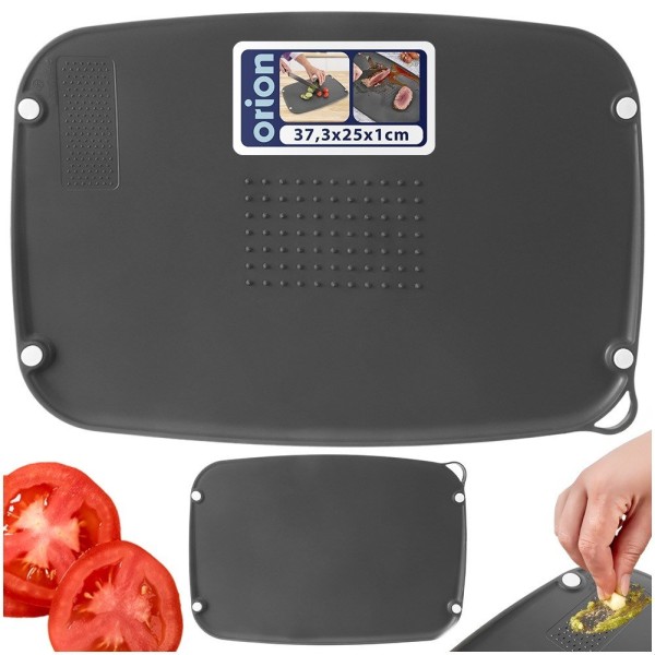 Дошка для різання, Orion, ELA двостороння з виступами 37.5x25 см — кухонна для щоденного різання