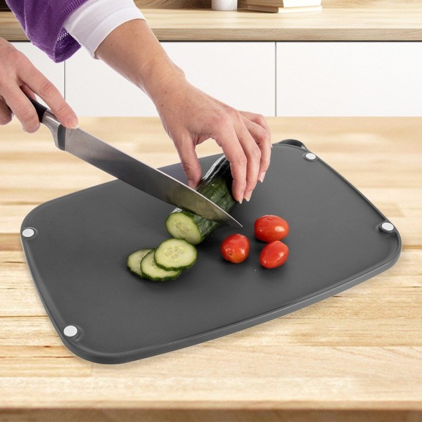 Дошка для різання, Orion, ELA двостороння з виступами 37.5x25 см — кухонна для щоденного різання