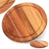 Дерев'яна дошка для нарізання та подачі 25 см EXCELLENT HOUSEWARE 259696