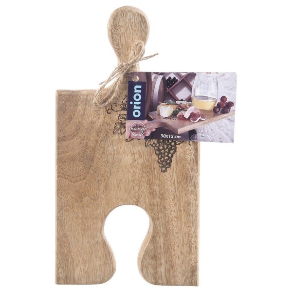 Дошка для нарізки і сервірування, Orion, Mango 29.5×15 см, дерев'яна