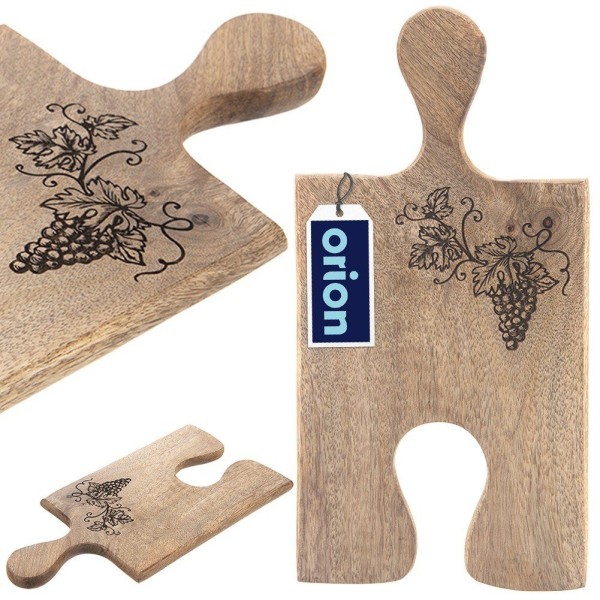 Дошка для нарізки і сервірування, Orion, Mango 29.5×15 см, дерев'яна